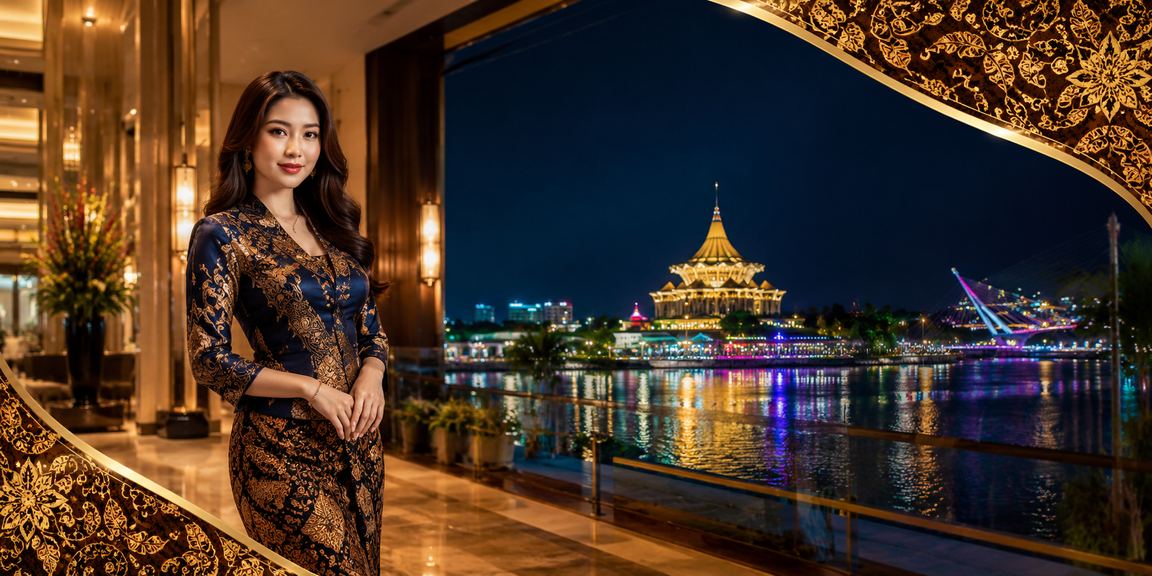 Pemain di Kuching membuat deposit bonus untuk permainan meja kasino dalam talian